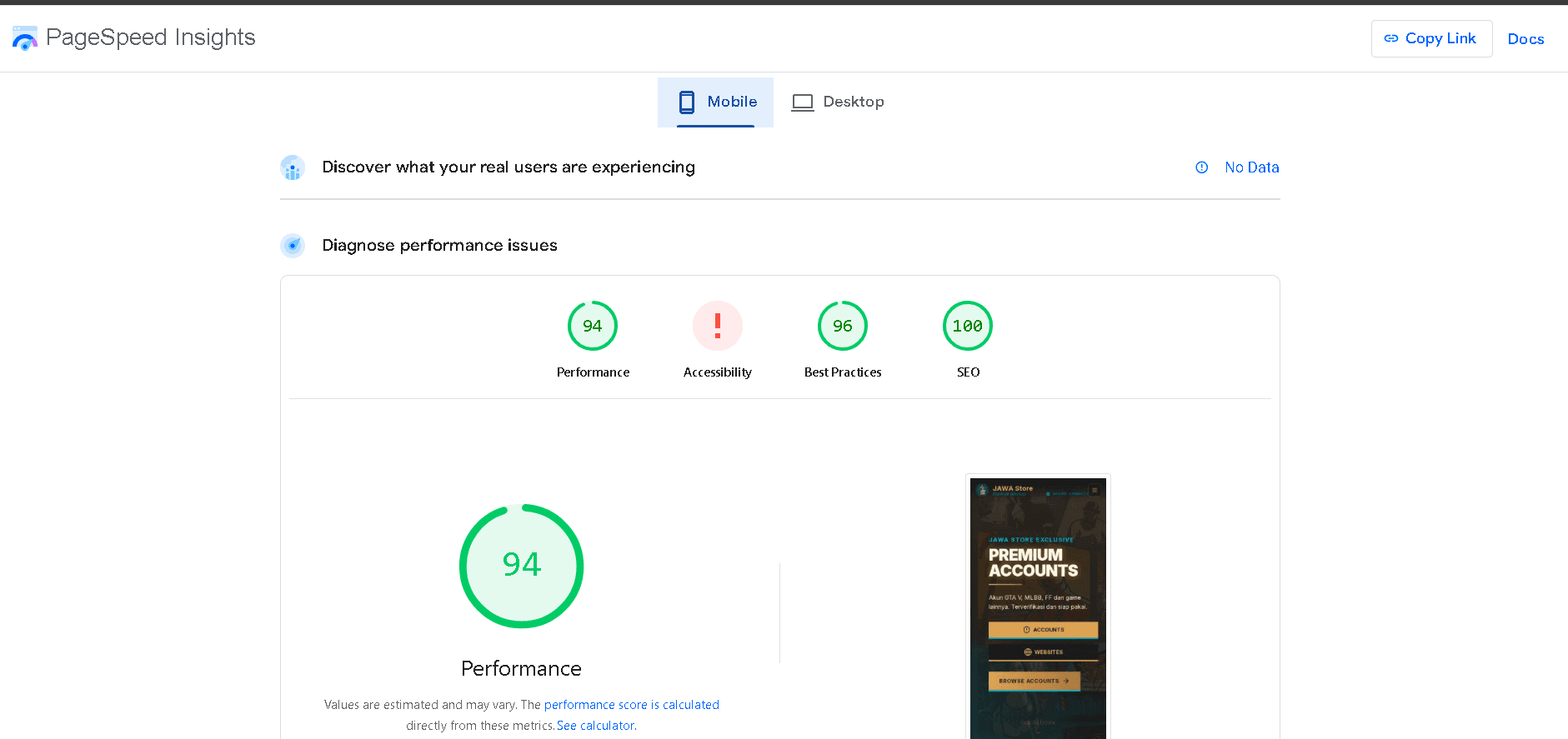 Performance